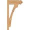 Ekena Millwork Legacy Arts & Crafts Smooth Outlooker, Western Red Cedar, 5 1/2"W x 14"D x 26"H OUT06X14X26LEC03SWR - alternate 4
